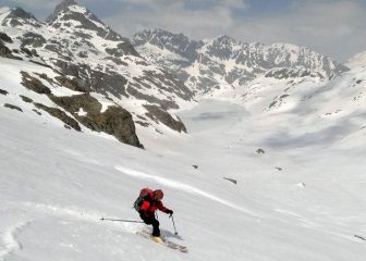 Scendendo verso il Lac du Basto