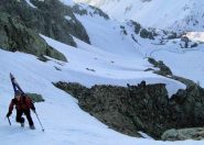 Salendo verso il Pas de la Fous