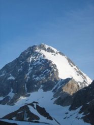 il Gran Zebrù salendo al Cevedale