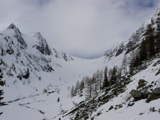 il vallone di salita