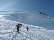 in vista della cima