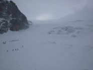 verso il Col de la Serpentine