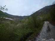 La strada per il colle dell'Arpione