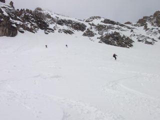 neve ancora discreta prima del polentone