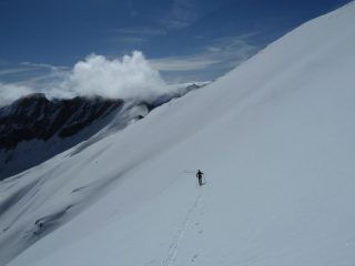 Quasi in cima alla Grande Combe