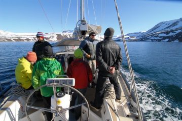 In navigazione verso l' Hornstrandir