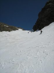 in discesa nel canale