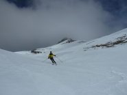 La cima sullo sfondo