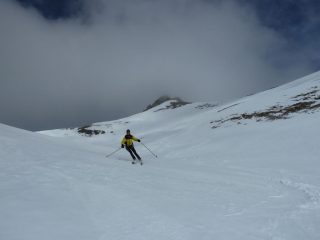 La cima sullo sfondo