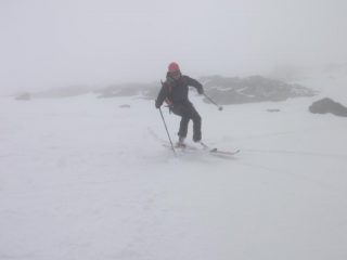 la nebbia non infastidisce Alberto
