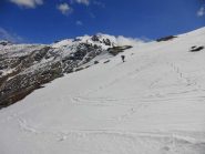 Nel canale del Ruiss. Cote Cornue