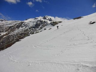 Nel canale del Ruiss. Cote Cornue