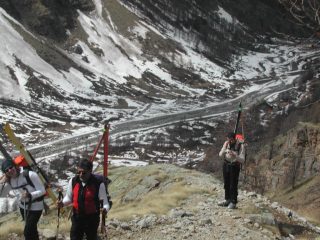 In salita appena sopra Pont
