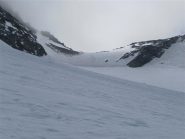 il ghiaccio al Col du Meitin