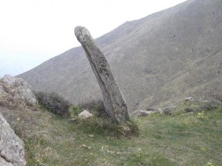 Il menhir al Sotto di san Lorenzo
