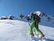 Vista della cresta finale