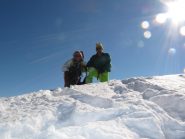 e finalmente in vetta