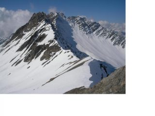 La Bonale' e la Gran Rochere dall' Aiguille d'Artanavaz