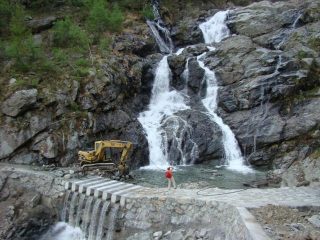 nuvo ponte sul Torrente Bonze