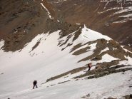 Gli ultimi ripidi pendii