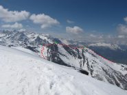 l'itinerario ad anello visto dalla banchetta