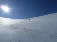 Discesa vs. il lac du Cimet