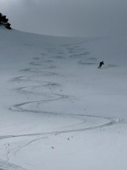 Roby testa i suoi nuovi ski!