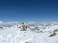 in cima