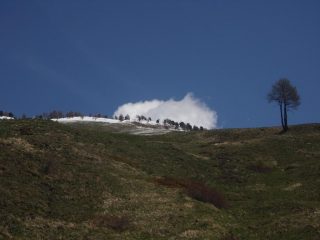 01 - a tarda mattinata, cresta S ancora imbiancata
