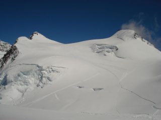 Ottimo innevamento di tutte le vette del Monte Rosa