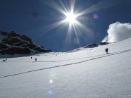 Ultimi zig zag prima del colle