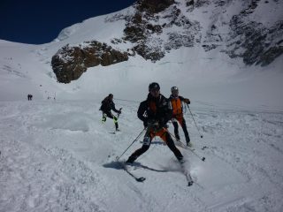 gli atleti del mezzalama