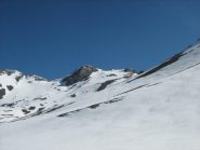 parte alta della salita...la vetta sullo sfondo