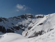 Vetta dall'inizio della cresta finale