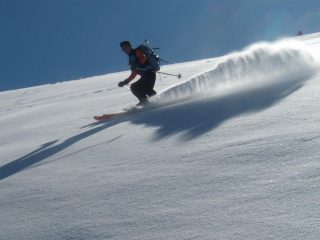 Filippo in discesa