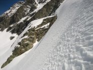 Pendenze sostenute nel valloncello.