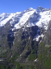 Dal Caire Porcera, vista verso il M.Aiera, la P.ta della Rua e la P.ta del Baus