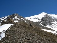 La dorsale del Sotto Rognosa che abbiamo percorso