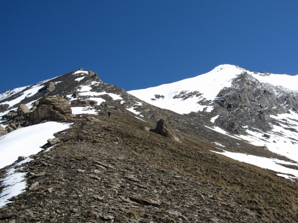 La dorsale del Sotto Rognosa che abbiamo percorso