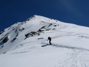 Pendio verso la cima