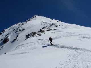 Pendio verso la cima