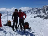 Enrico e Silvia in vetta