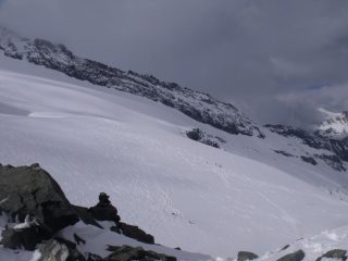 Arrivo al Colle Arnas