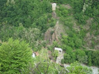 Ponte del diavolo dall'alto