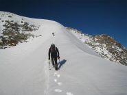 Dal colle verso la cima