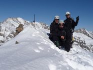on the summit