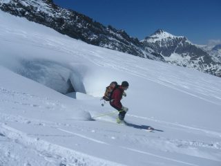 Giacomo in stile  Freeride.  