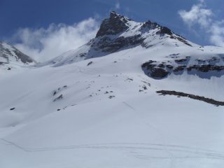 sotto il colle Bassac e l'omonima punta Sud