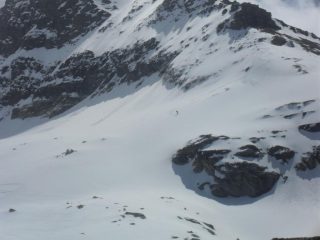 Giovanni in discesa dai bastioni della Bassac Sud