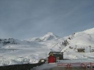 l'Allalinhorn visto dal rifugio